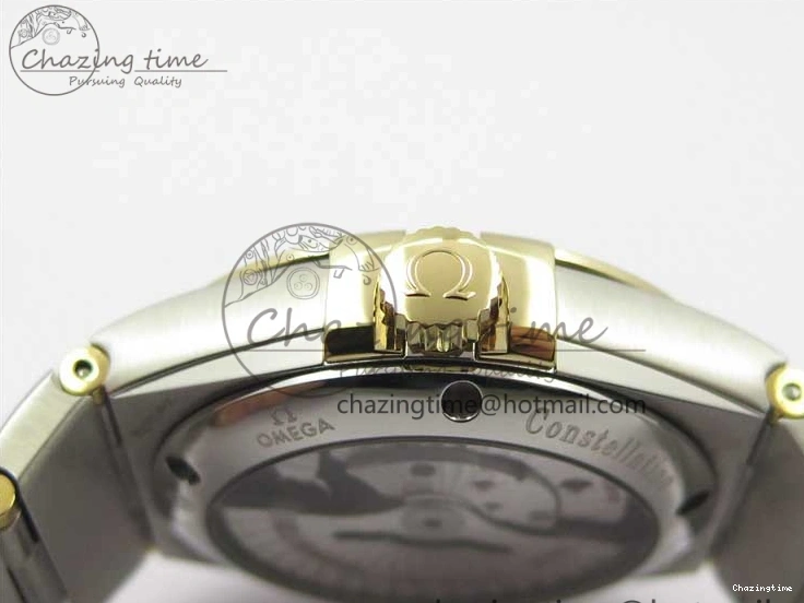 0208 Stylish Constellation 38mm SS RG VSF 1:1 Best Edition WhiteTextured Dial on SS RG Bracelet A8500 Super Clone 7921